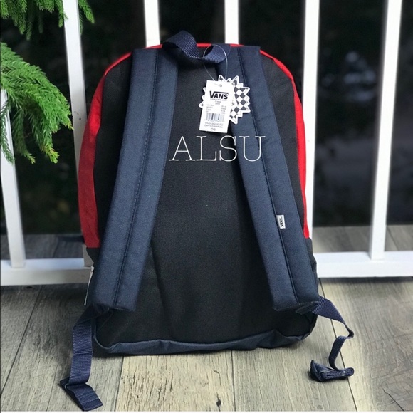 VANS&Marvel Captain Backpack Racing Red AUTHENTIC - Picture 5 of 8
